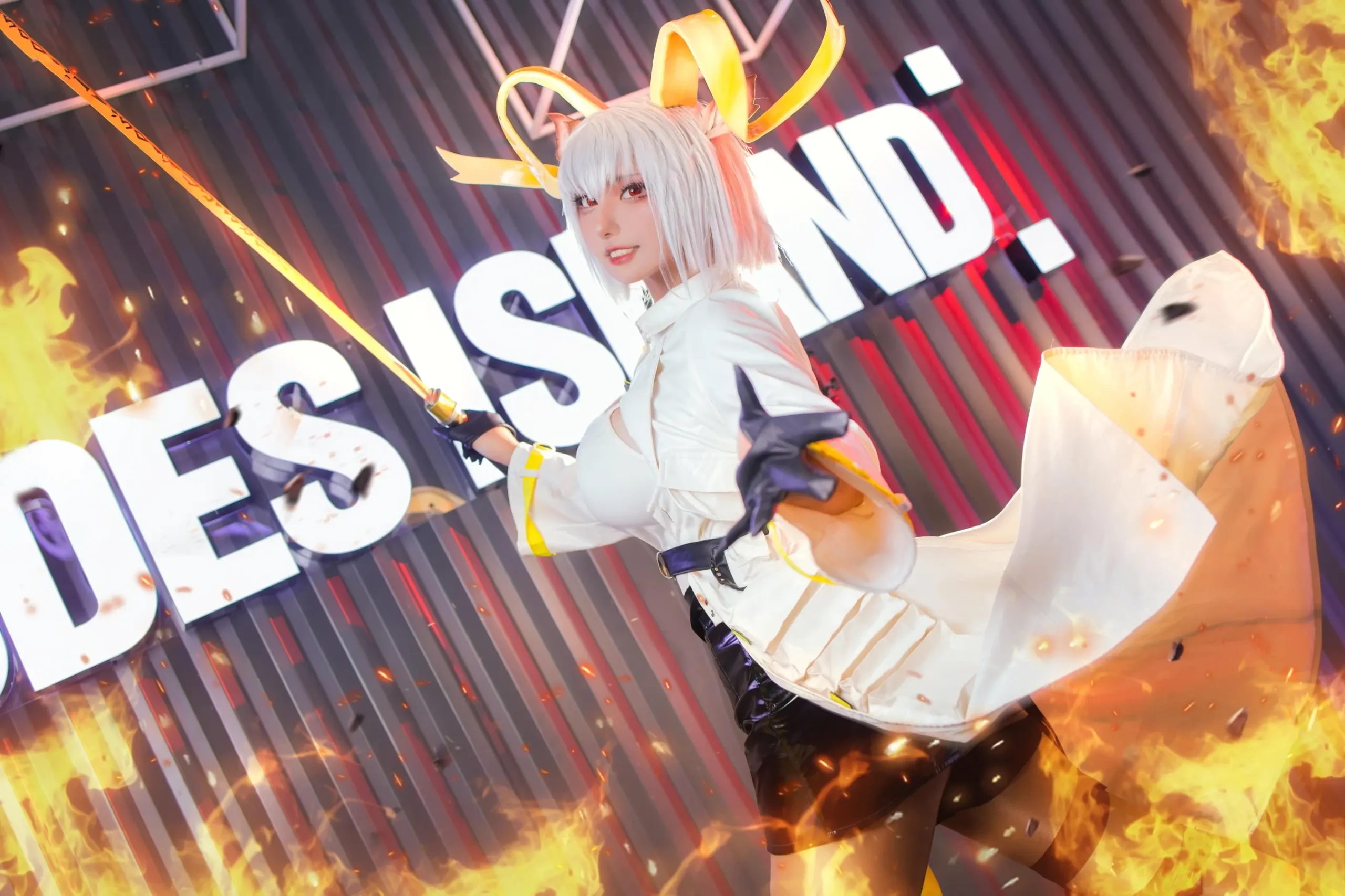 菌烨tako漫展现场cos