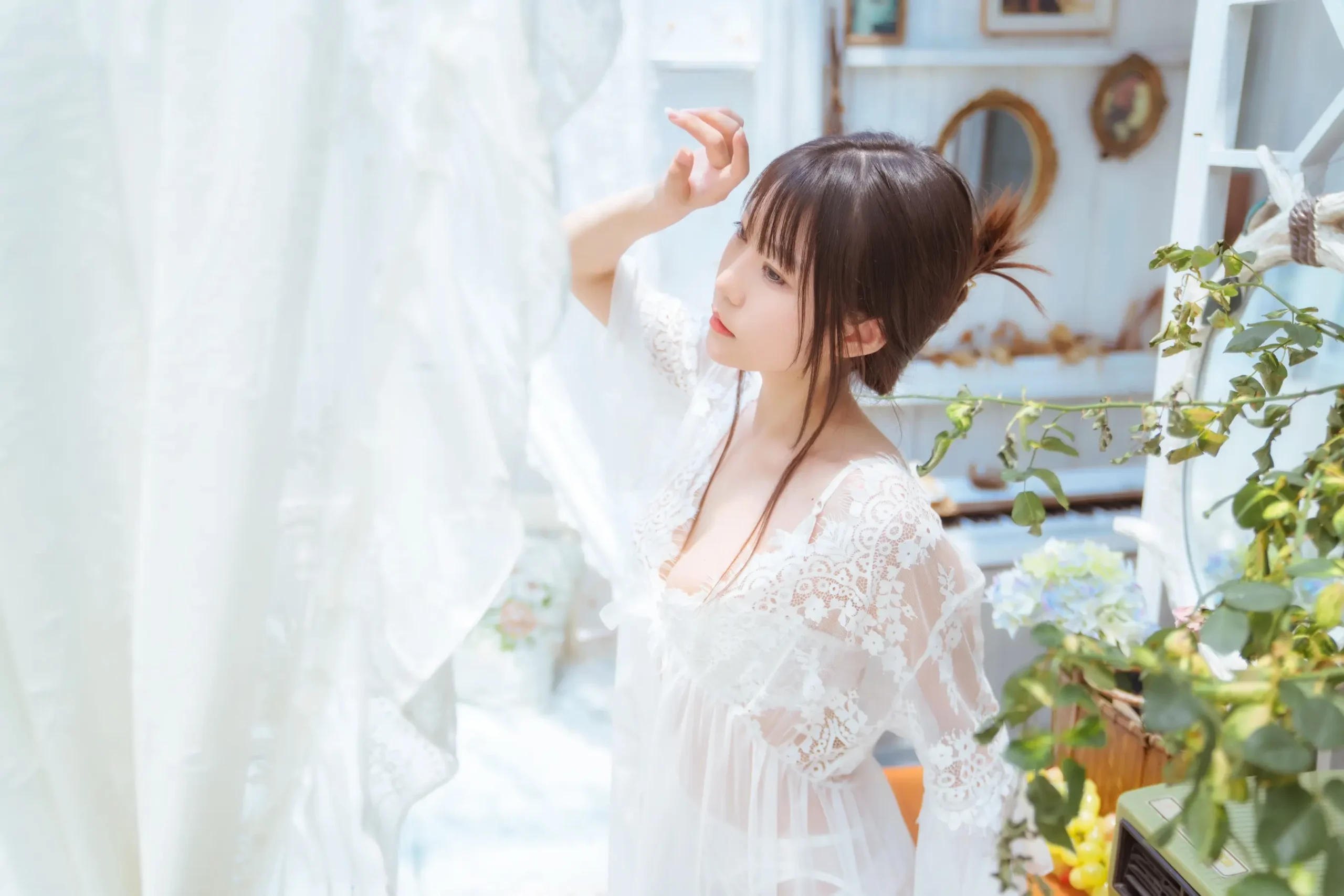 香草喵露露写真高清壁纸作品