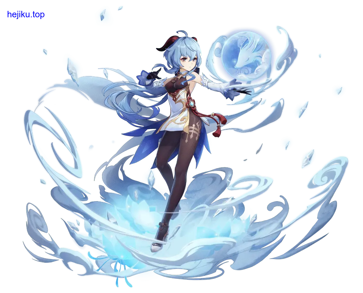 水淼aqua原神甘雨cos高清作品