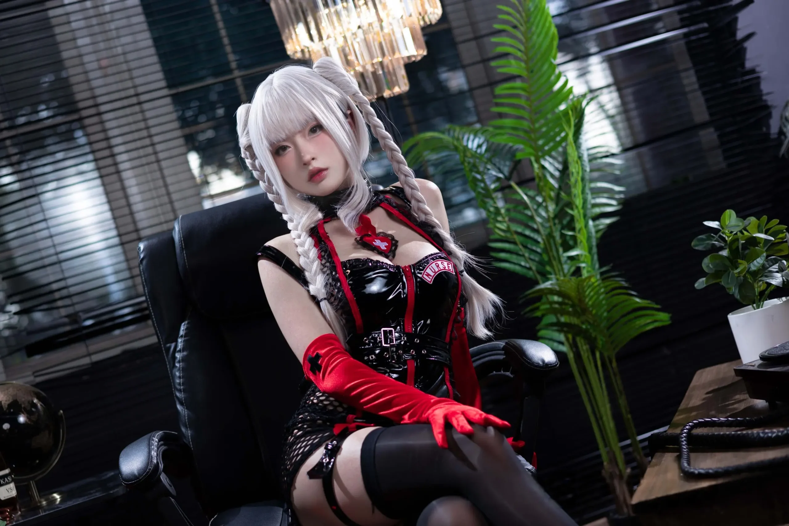 清水由乃cos万华镜雪女