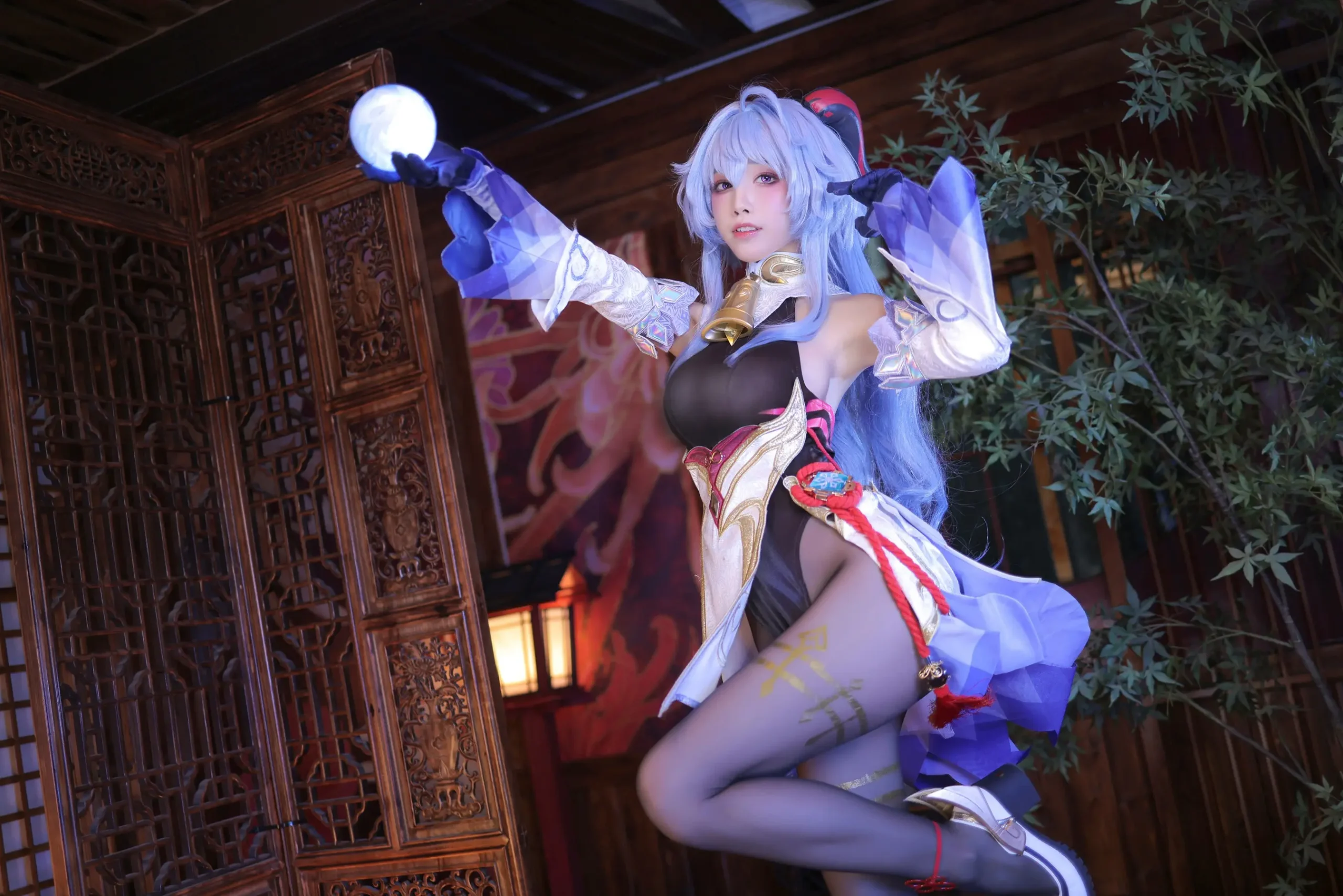 水淼aqua cosplay甘雨作品