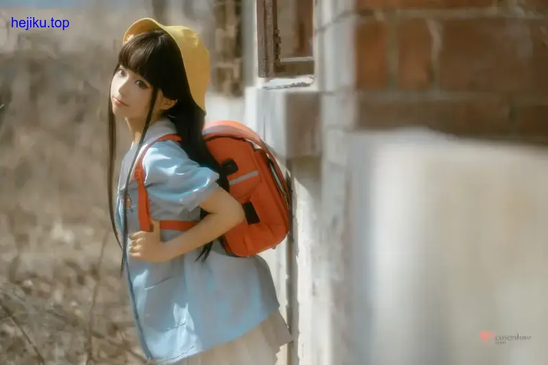 蠢沫沫小黄帽cos高清写真