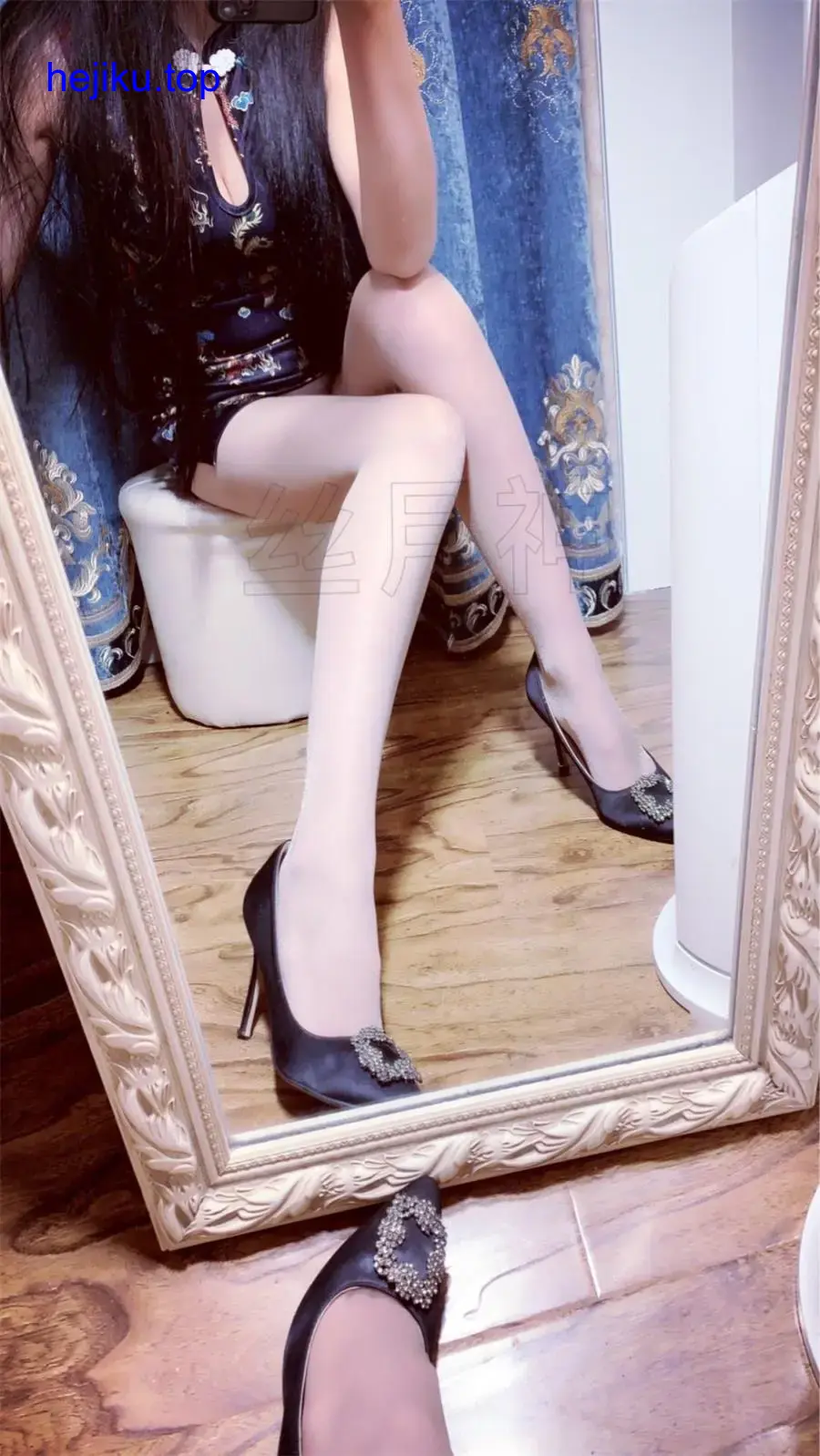 丝月神足控写真