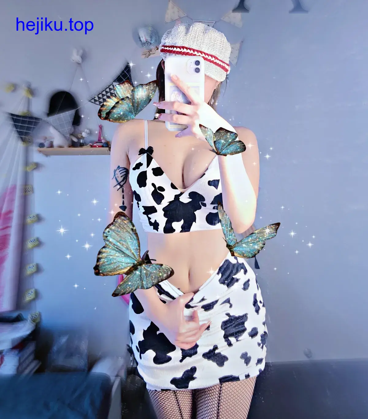 小猫咪ck 微密圈作品合集 轻COS拍摄细节