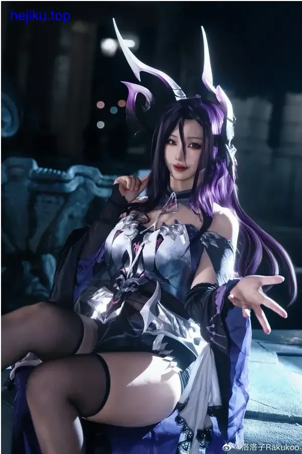 狐洛洛子天使女仆风格cos