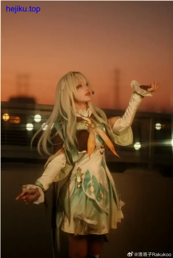 狐洛洛子女仆天使造型