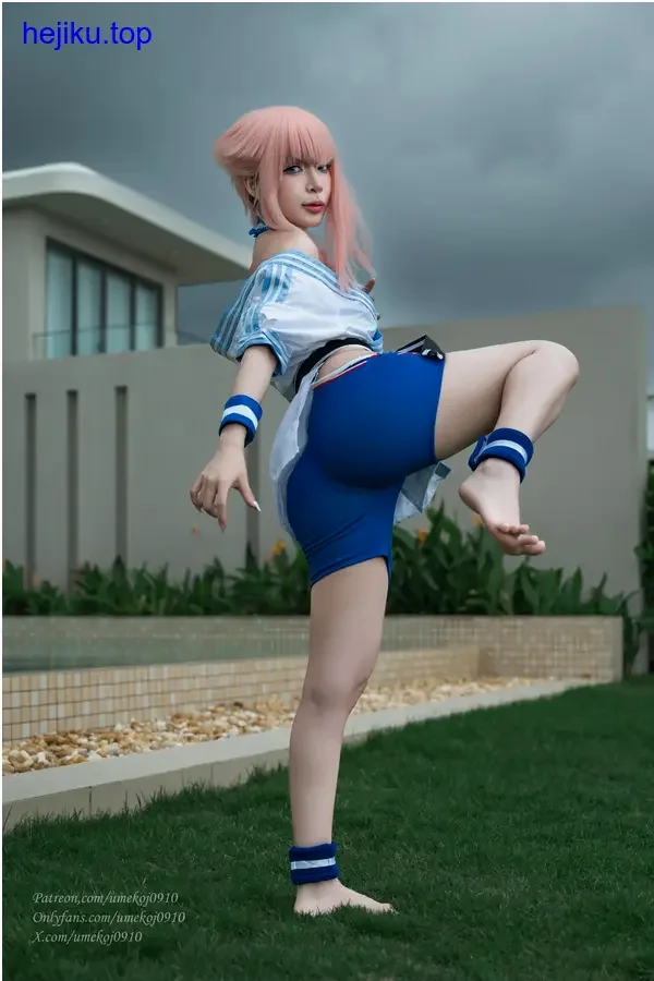 Umeko J暗黑风格cos作品 氛围感强 表情融入角色故事