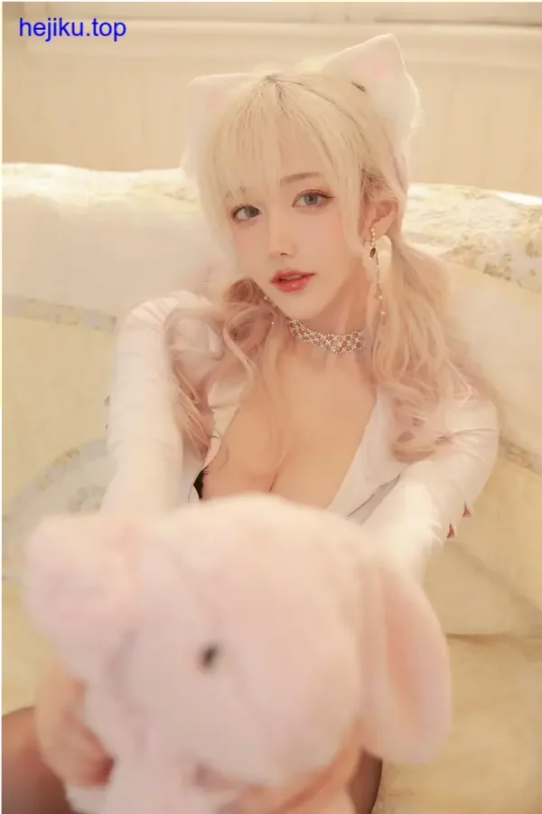 啾小妍Deer清新风格泳装二次元作品